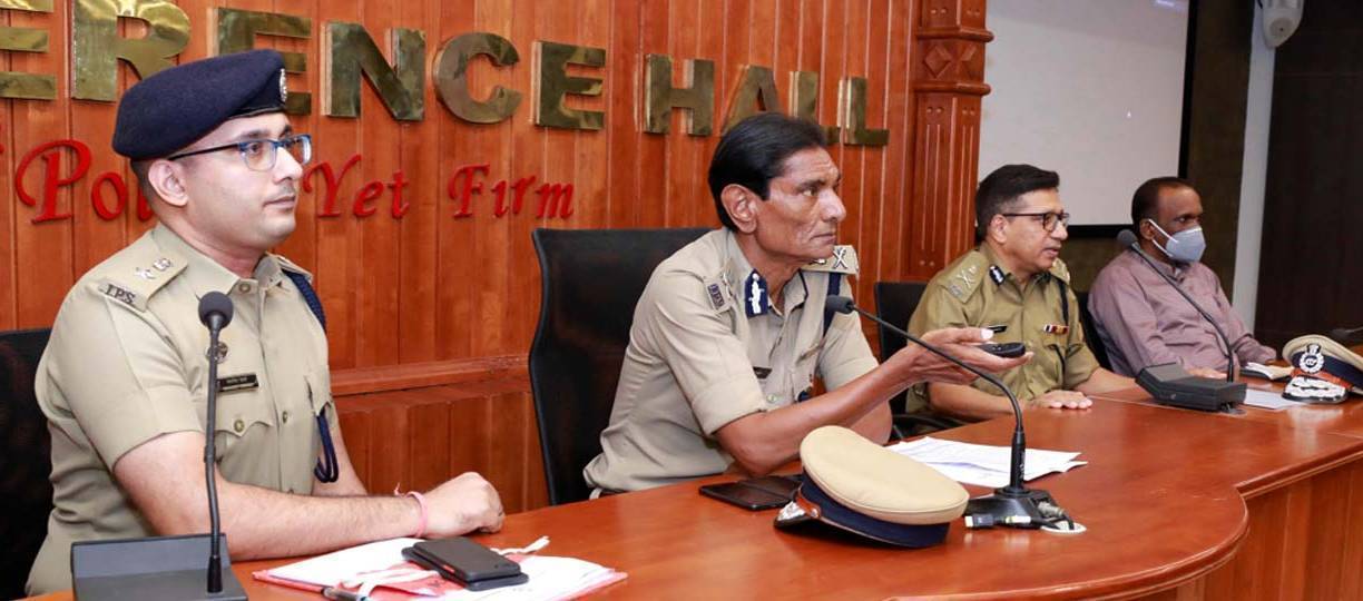 State Police Chief, Kerala launching the 20 new District Police Websites